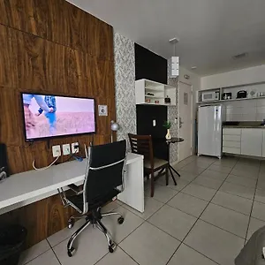  Apartamento F1614 Fg Fusion Wifi Piscina Academia Brasil